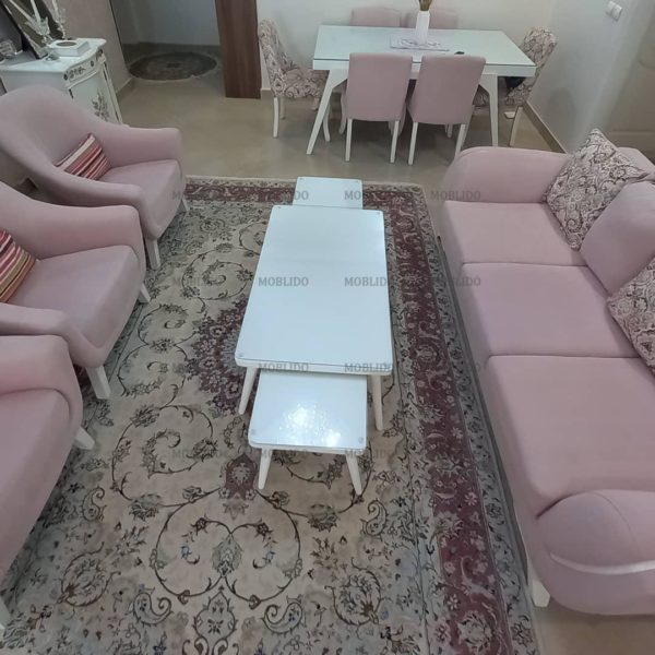 مبل ۶ نفره و ناهار خوری ۶ نفره