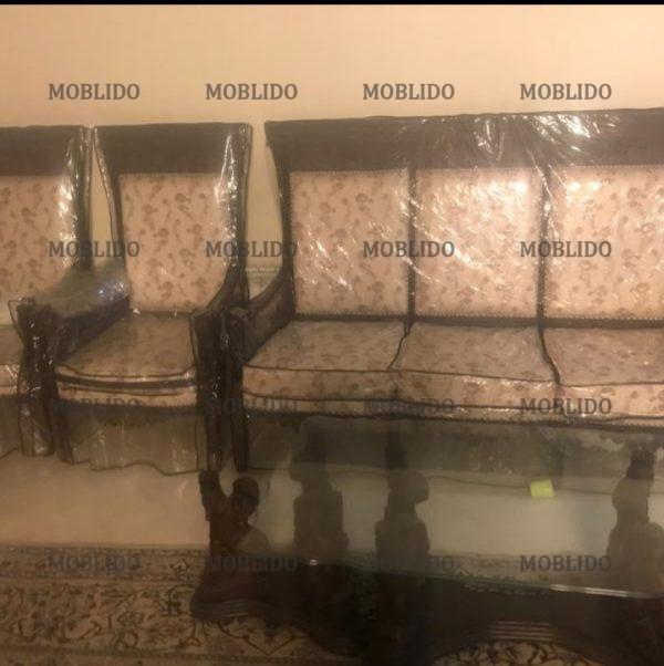 مبلمان ۹ نفره با میز ناهارخوری خوری ۸ نفره