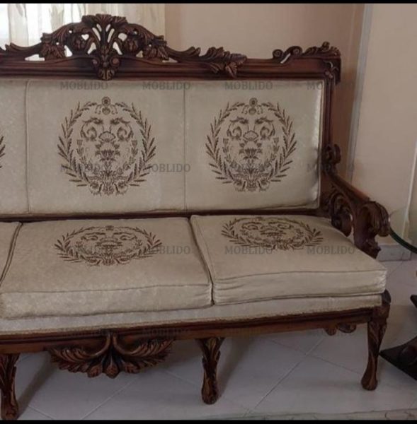 ست مبل و ناهارخوری استیل (چوب تمام راش)