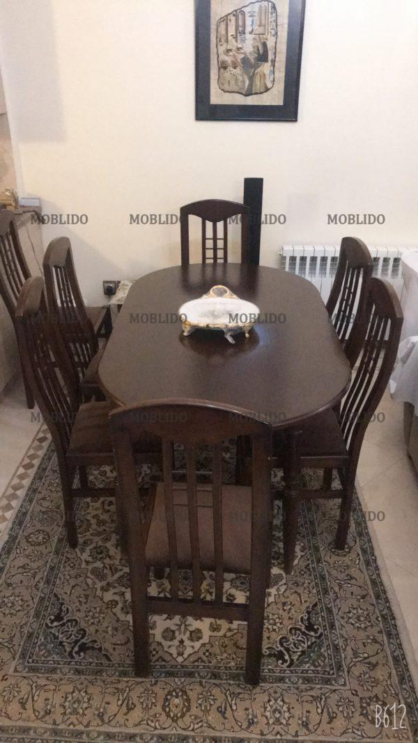 ست راحتی هشت نفره با ناهارخوری شش نفره