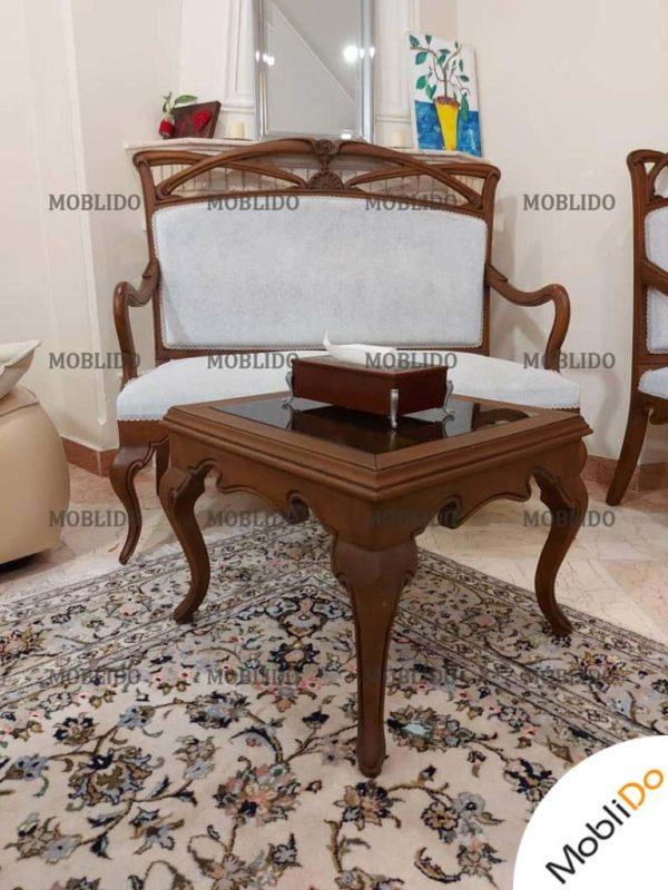 مبل ۷ نفره با ناهارخوری ۸ نفره شیک