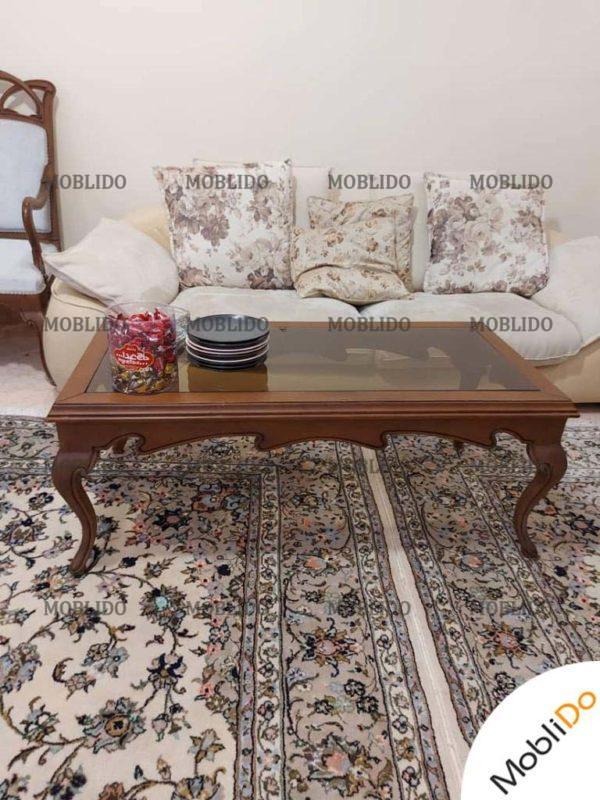 مبل ۷ نفره با ناهارخوری ۸ نفره شیک