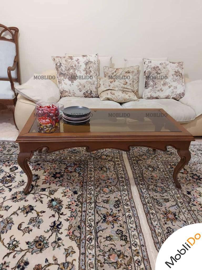 مبل ۷ نفره با ناهارخوری ۸ نفره شیک