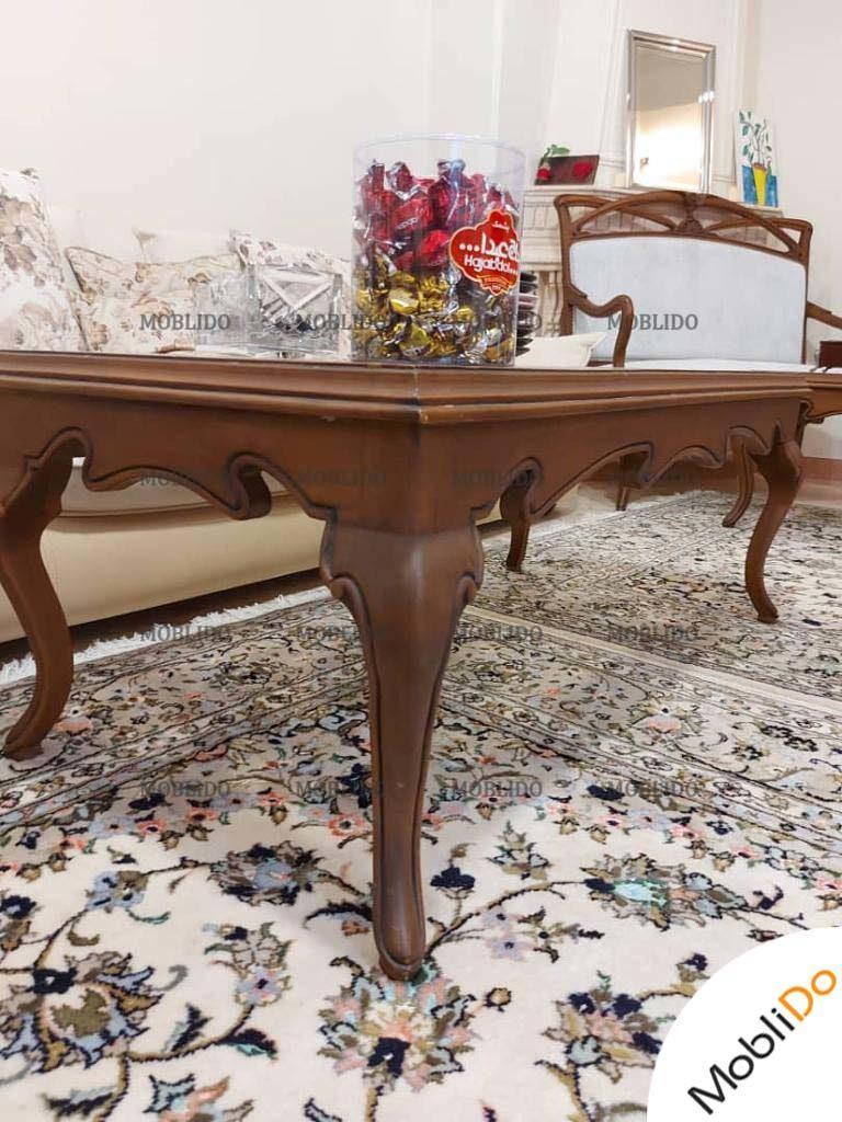 مبل ۷ نفره با ناهارخوری ۸ نفره شیک