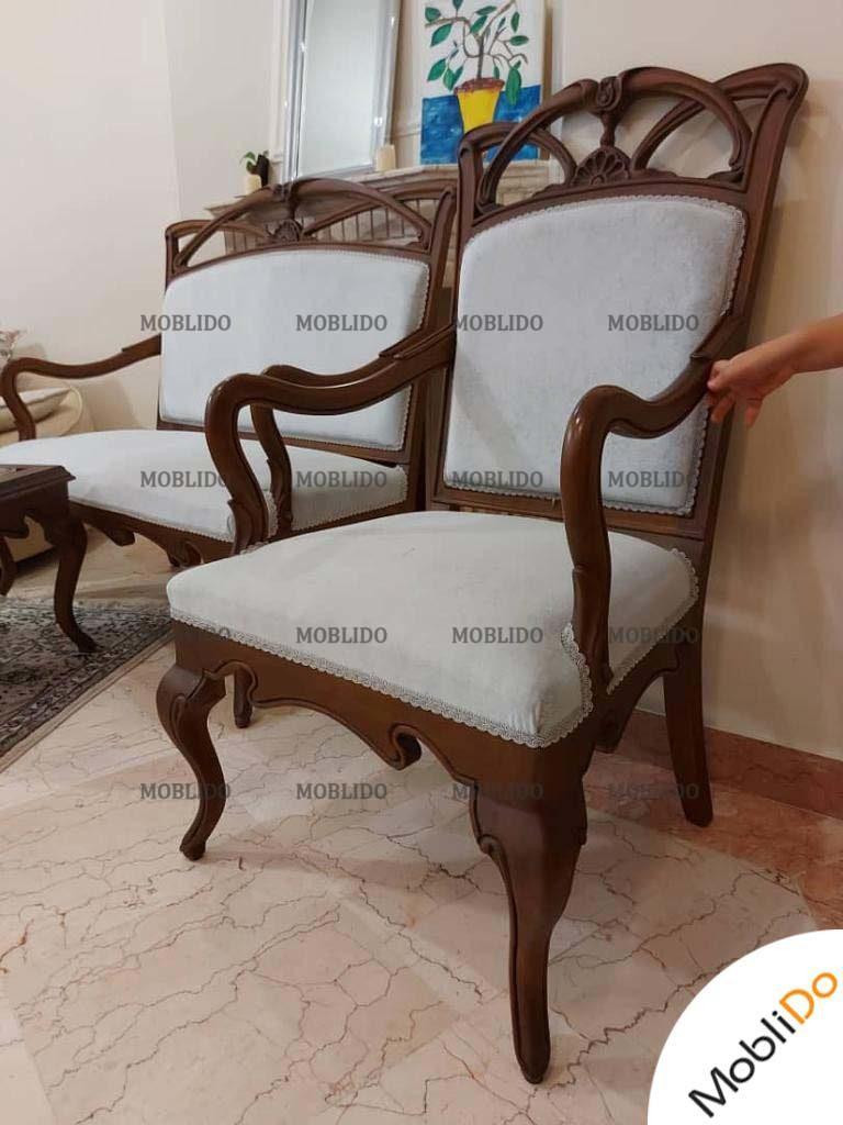 مبل ۷ نفره با ناهارخوری ۸ نفره شیک