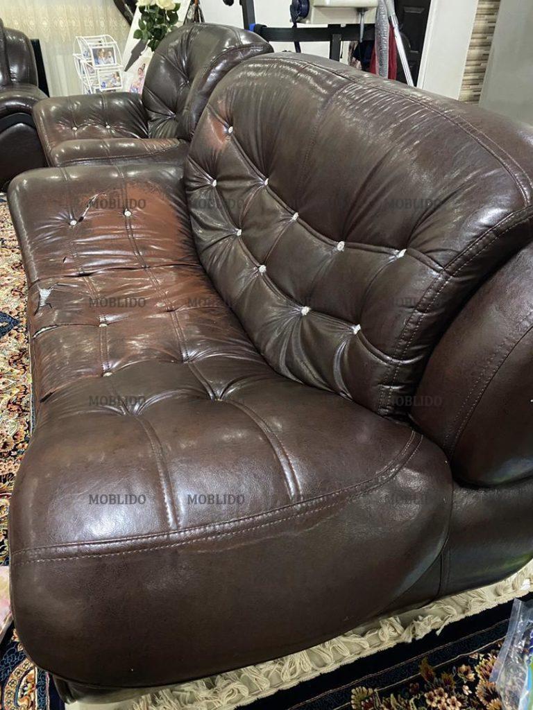 مبل چسترفیلد چرمی