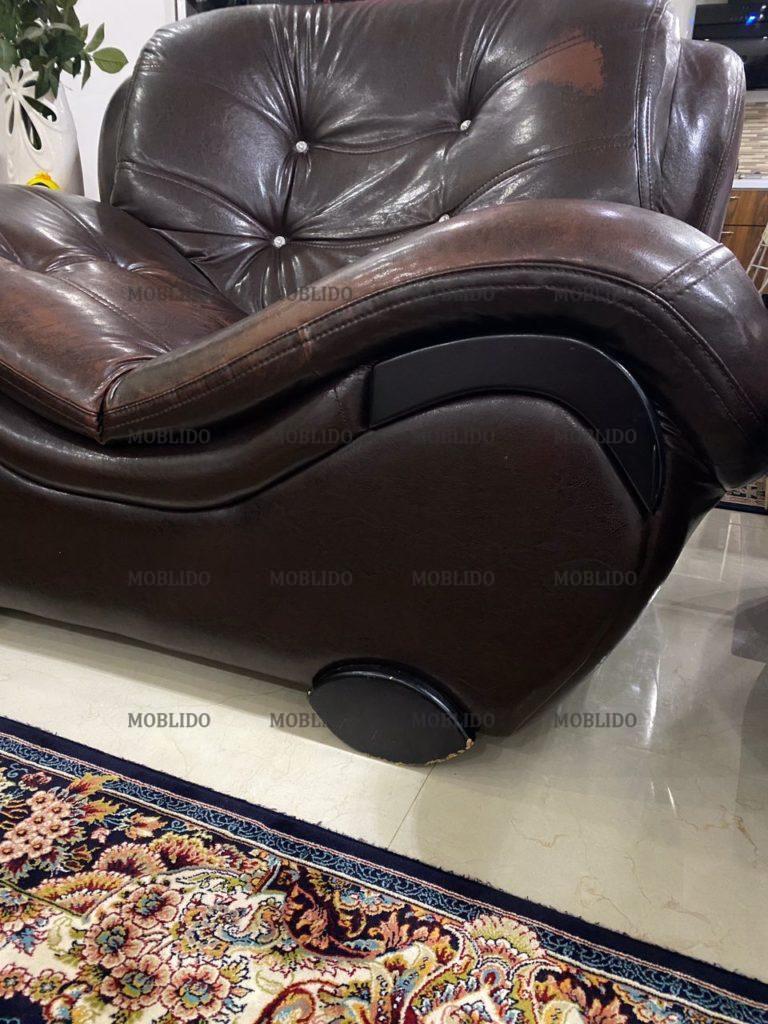 مبل چسترفیلد چرمی