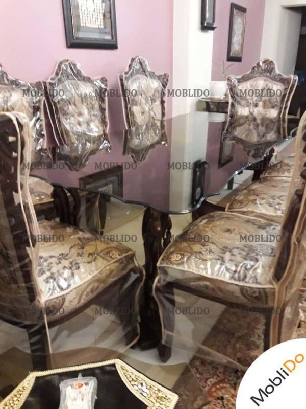 سرویس ناهارخوری استیل ۸ نفره شیک