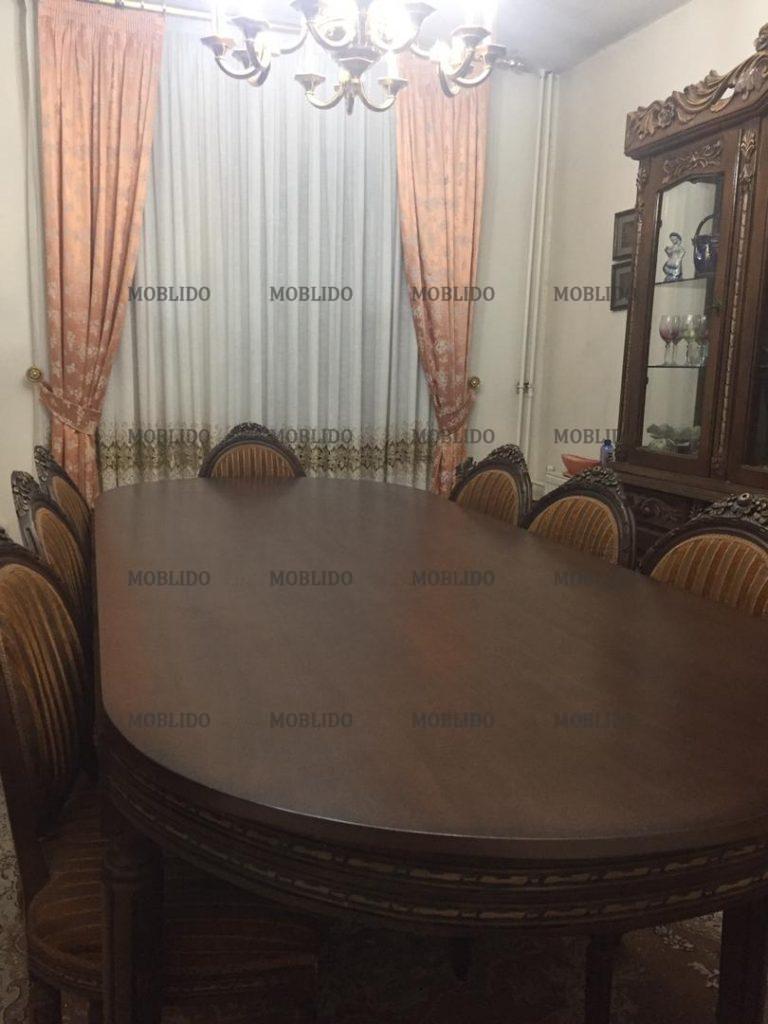 سرویس کامل مبلمان پذیرایی استیل طرح فرانسوی