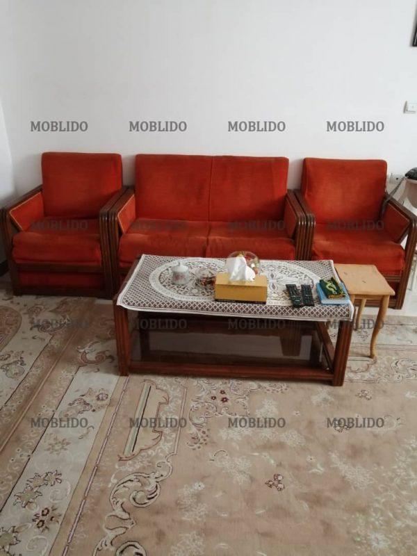 مبل ۷نفره ناهارخوری ۶نفره میزعسلی بزرگ و کوچک