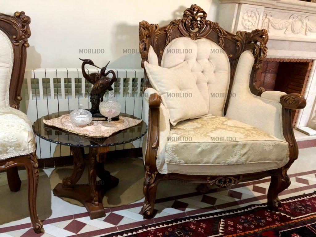 ست مبل استیل ۹ نفره و ناهارخوری