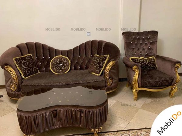 مبل ۸نفره و جلو مبلی