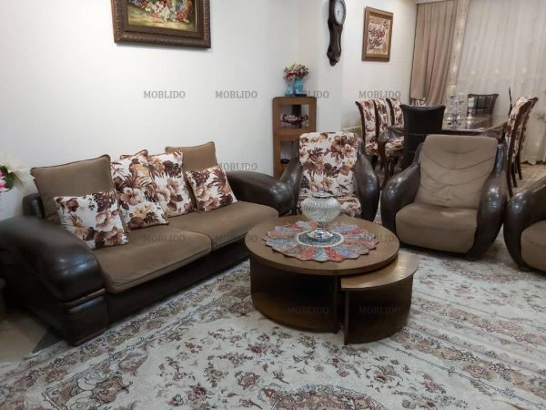 سرویس مبل ۹ نفره و میز ناهار خوری ۱۰ نفره