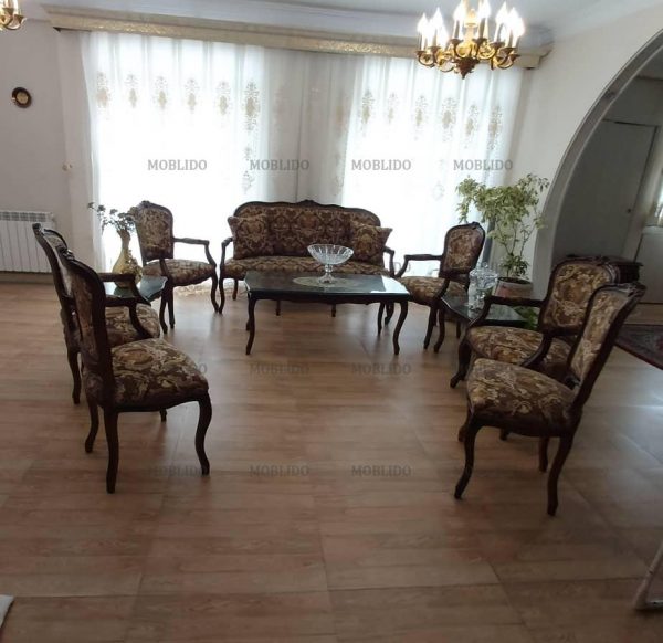 مبلمان استیل  چوب تمام راش فوری فروشی