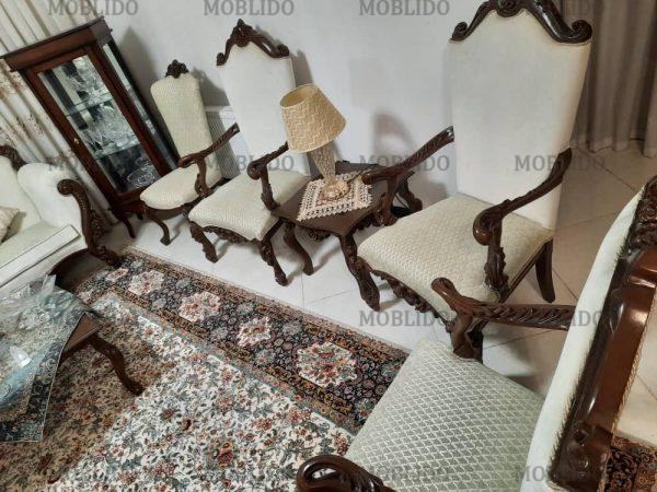 مبلمان ۹ نفره به همراه میزناهار خوری ۸ نفره