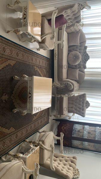 مبل و نهار خوری استیل