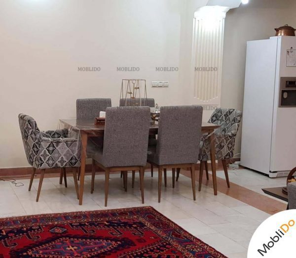 میز ناهار خوری ماجان تمام چوب زیبا