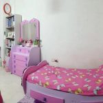 سرویس تختخواب صورتی دخترانه زیبا