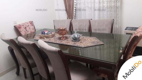 ناهار خوری هشت نفره با قیمت باور نکردنی و عالی