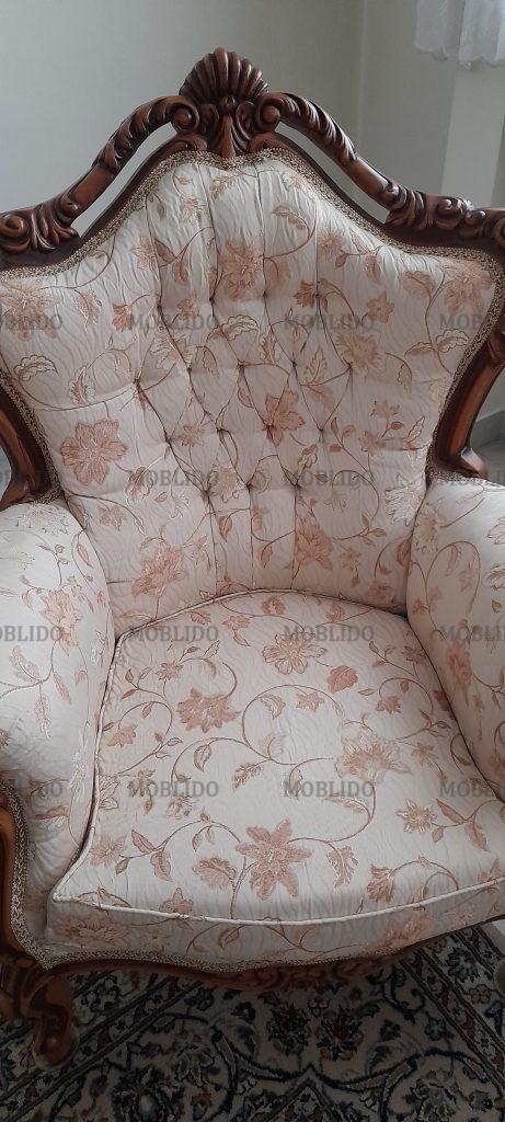 مبل استیل به همراه ناهار خوری