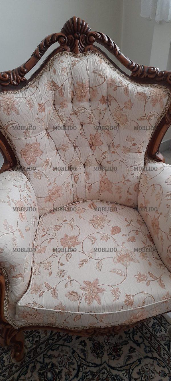 مبل استیل به همراه ناهار خوری