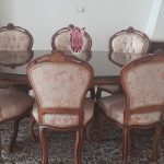 مبل استیل به همراه ناهار خوری