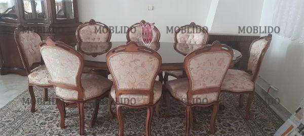 مبل استیل به همراه ناهار خوری