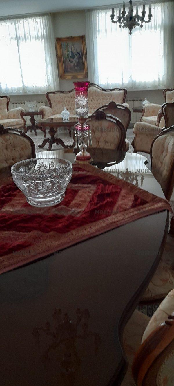 مبل استیل به همراه ناهار خوری