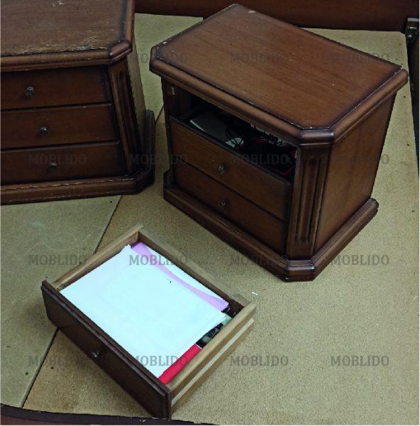 تخت چوبی ساده و شیک قلبی