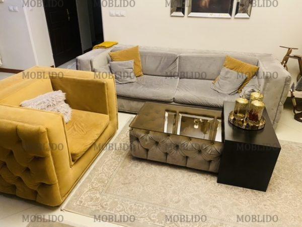 مبل ال چستر ترک ۵ نفره