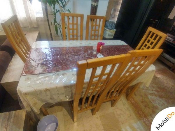 میز غذا خوری ۶ نفره