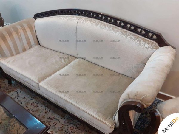 مبل کلاسیک ۷نفره تشک دوبل