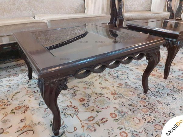 مبل کلاسیک ۷نفره تشک دوبل