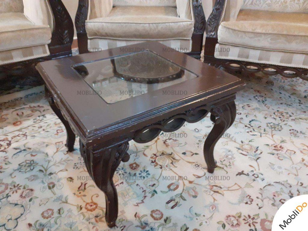 مبل کلاسیک ۷نفره تشک دوبل