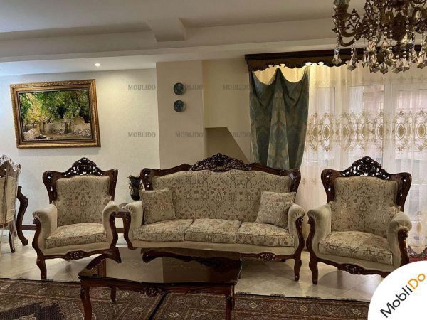 مبل کلاسیک ۹ نفره سالم و شیک