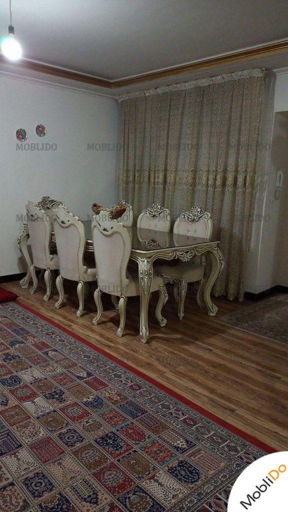 مبل نه نفره و ناهار خوری شش نفره استل کلاسیک