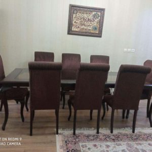 ناهار خوری 8 نفره تمالم پارچه شیک