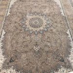 فرش ماشینی کرم رنگ و شیک