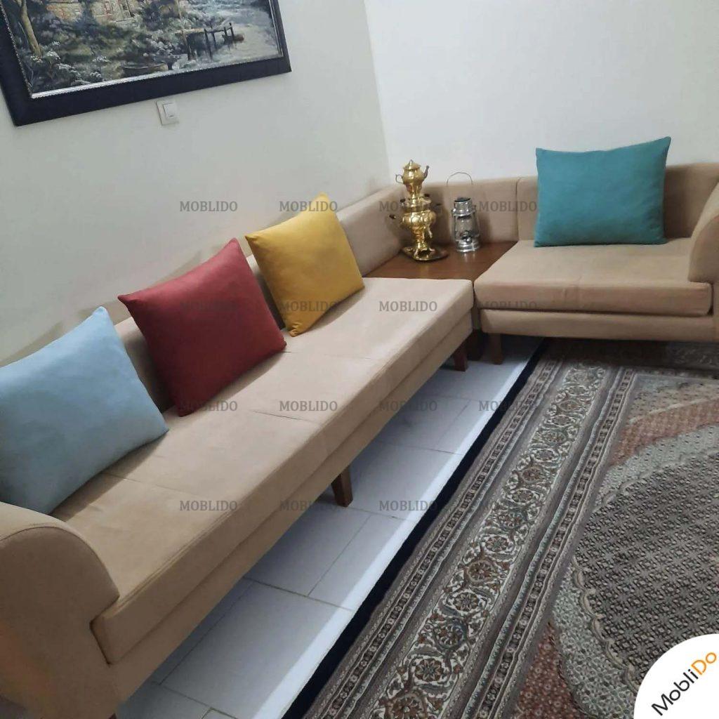 مبل ال راحتی شیک و سالم