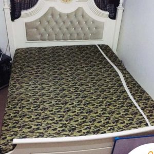 تختخواب دو نفره با لمسه کاری شیک
