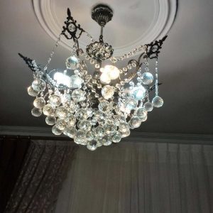 لوستر کریستالی شیک و زیبا