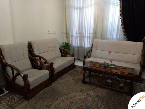 مبلمان کلاسیک همراه با میز ناهار خوری ۱۲نفره