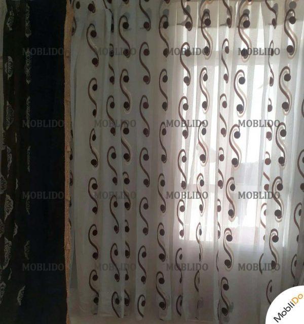 پرده حریر مناسب پذیرایی نو سالم تمیز