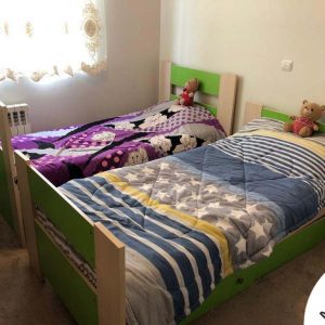 تختخواب دو طبقه زیبا و سالم