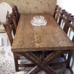 میز و صندلی ناهار خوری تمام چوب