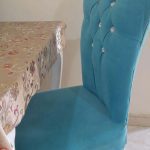 میز و صندلی نهار خوری ۴ نفره آبی