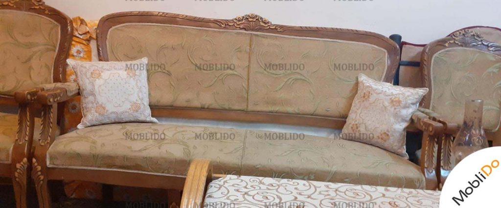 مبل چوب گردو مناسب برای باغ و ویلا