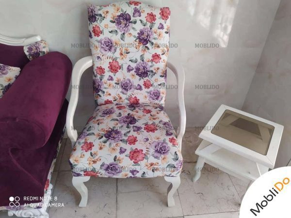 مبل کلاسیک سرخابی درحدنو