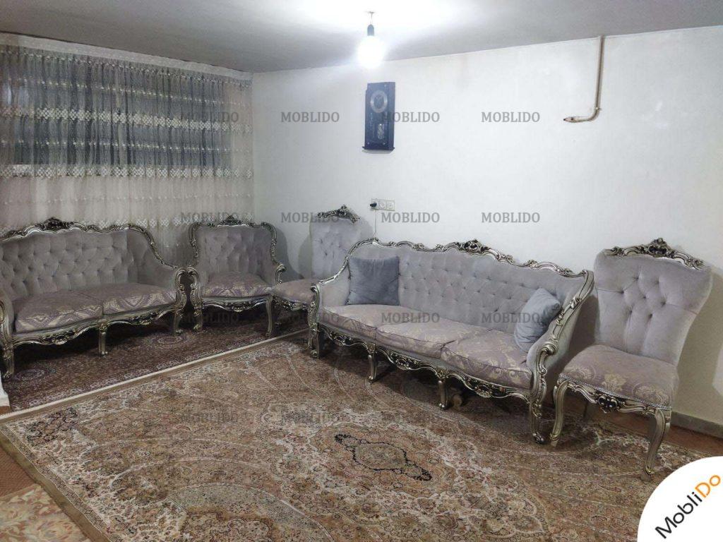 مبل سلطنتی ۸نفره لاکچری و بسیار زیبا