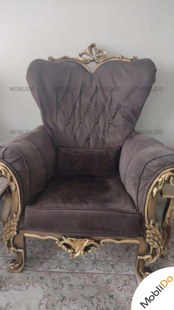 مبلمان استیل راحتی و میز ناهار خوری زیبا و شیک